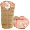 Baby sleeping bag 4in1 Sheep Beige-Pink