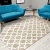 Plush carpet Clover Marrakesz Beige