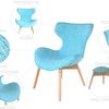 Chair Fox turquoise
