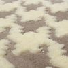 Plush carpet Clover Pepitka Beige