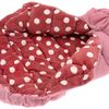 Baby sleeping bag 4in1 Dots Pink-Burgundy