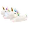 Slippers Kigurumi Shiny Unicorn White LED