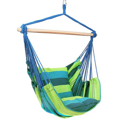 Brazilian hammock chair with Pillows Forest